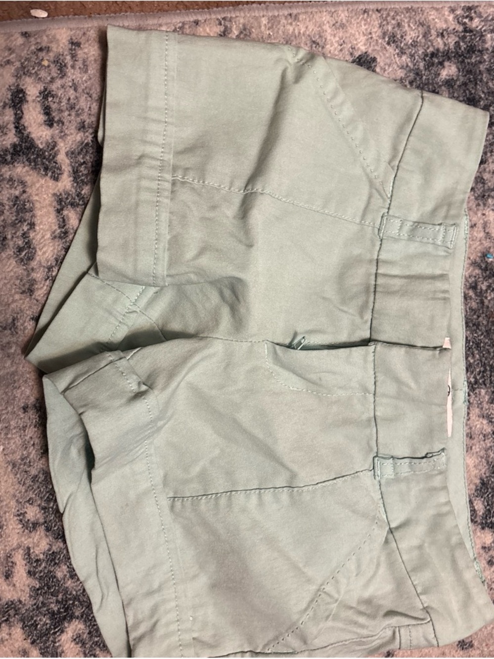Betty Boop Sage Green Cargo Shorts